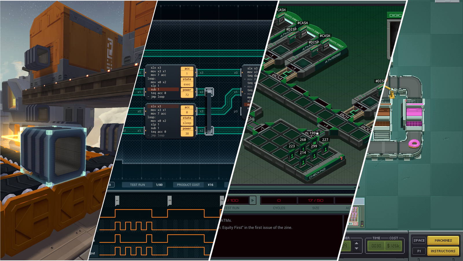 The Zachtronics Puzzle Pack